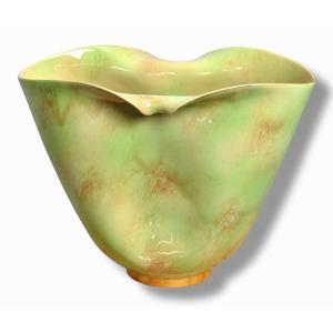 Vaso in Ceramica Policroma - Italia Anni 50